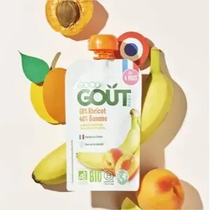 Good Gout Gourde Abricot Banane 120 g