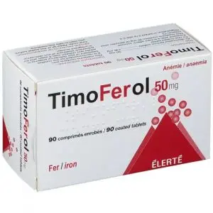 Élerté Timoferol 50mg - 90 Comprimés