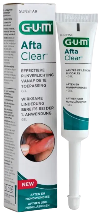 Gum Afta Clear Gel 10ml