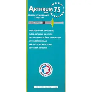 Arthrum Visc Mono 75 Injection Seringue Pré-Remplie - Pharmacie Agnès Praden à Alès