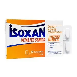 Isoxan Vitalité Senior 20 Comprimés