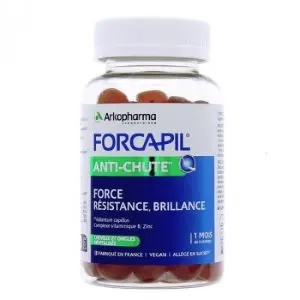 Arkopharma Forcapil® Anti-Chute 60 Gommes - Pharmacie Agnès Praden à Alès