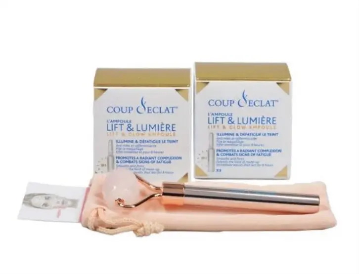 Coup d'éclat Lift & Lumières 3 ampoules x 2 + 1 roller massage - Pharmacie Agnès Praden à Alès