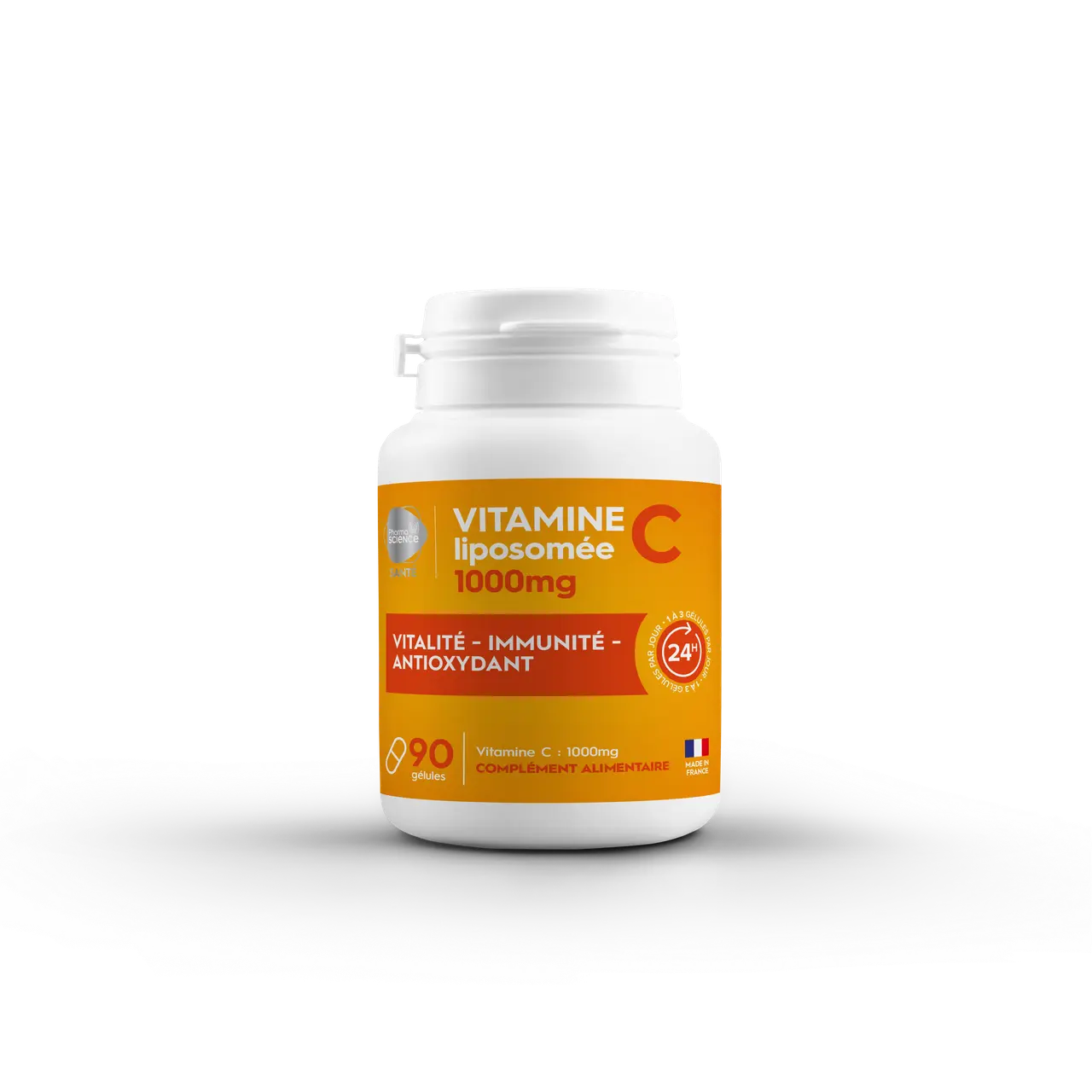 Pharmascience Vitamine C Liposommée 1000MG - Pharmacie Agnès Praden à Alès