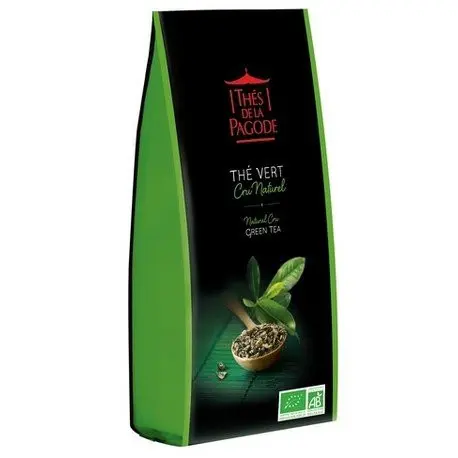 Thés de la Pagode Thé vert cru naturel 100g