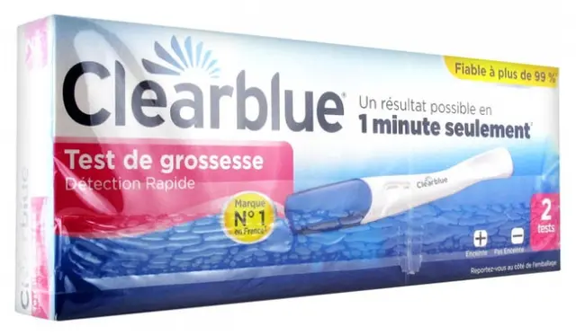 Clearblue test de grossesse classic 2