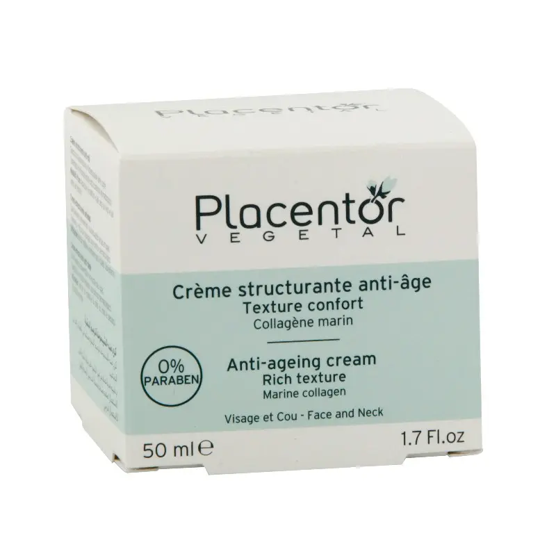 Placentor végétal crème structurante anti-âge 50ml - Pharmacie Agnès Praden à Alès