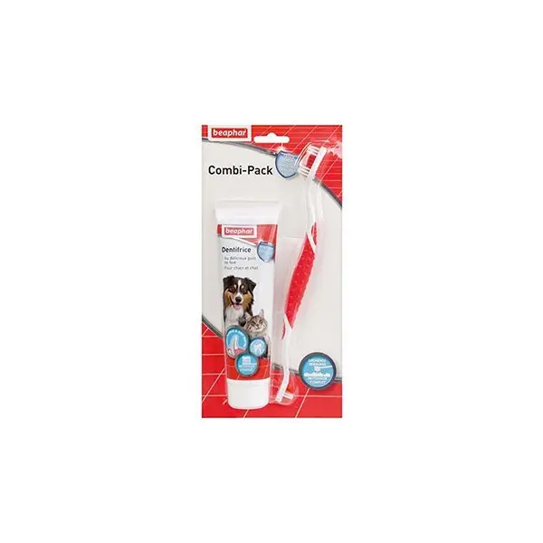 Beaphar Pack Dentifrice & Brosse à Dent
