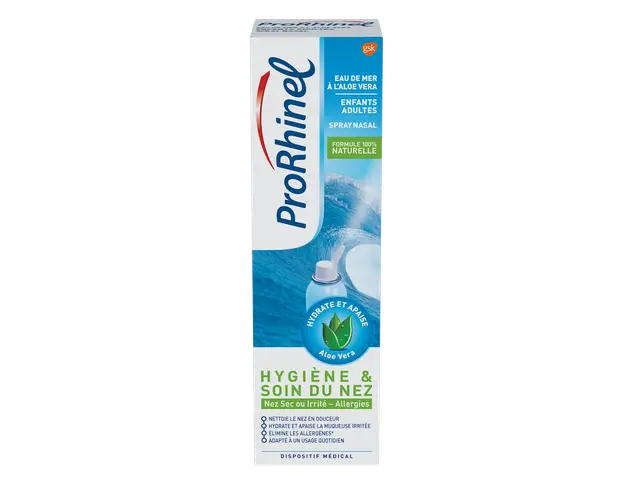 ProRhinel Hygiène du Nez à l'Aloe vera Spray 100 ml