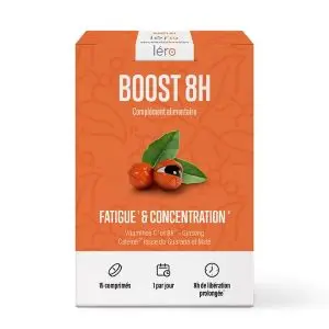 Lero Boost 8H Fatigue et Concentration 15 Comprimés