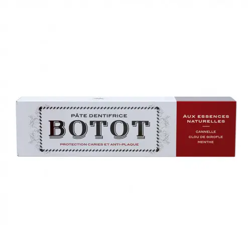 Botot Dentifrice Cannelle Clou de Girofle Menthe 75ml