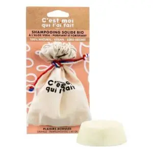 Dietworld Shampooing Solide Bio à l'Aloé Vera - 65g