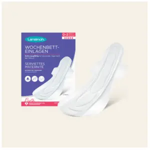 Lansinoh Serviettes Maternité 0-2 Semaines 10 Serviettes
