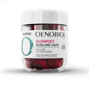 Oenobiol Sublime Hair Volume et Croissance, 60 Gummies