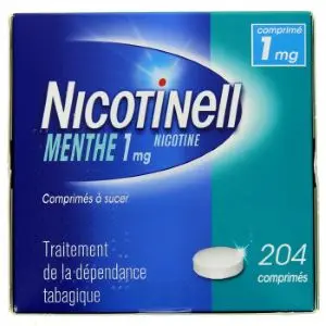 Gsk Nicotinell Menthe 1mg 204 Comprimés 