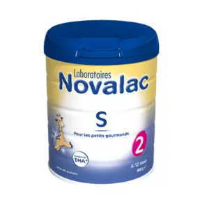 Novalac S 2 Lait 6 - 12 mois 800g