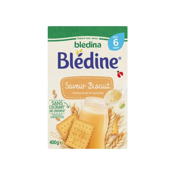 Blédina blédine saveur biscuit 400g