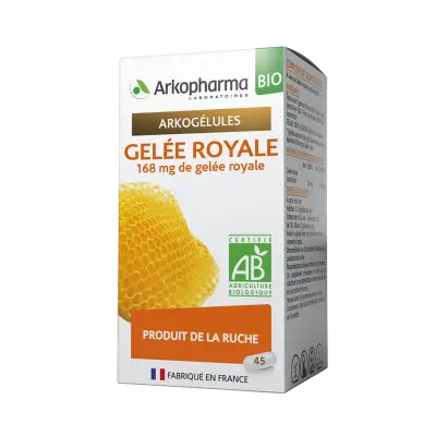Arkopharma Arkogélules® BIO Gelée Royale 45 Gélules - Pharmacie Agnès Praden à Alès