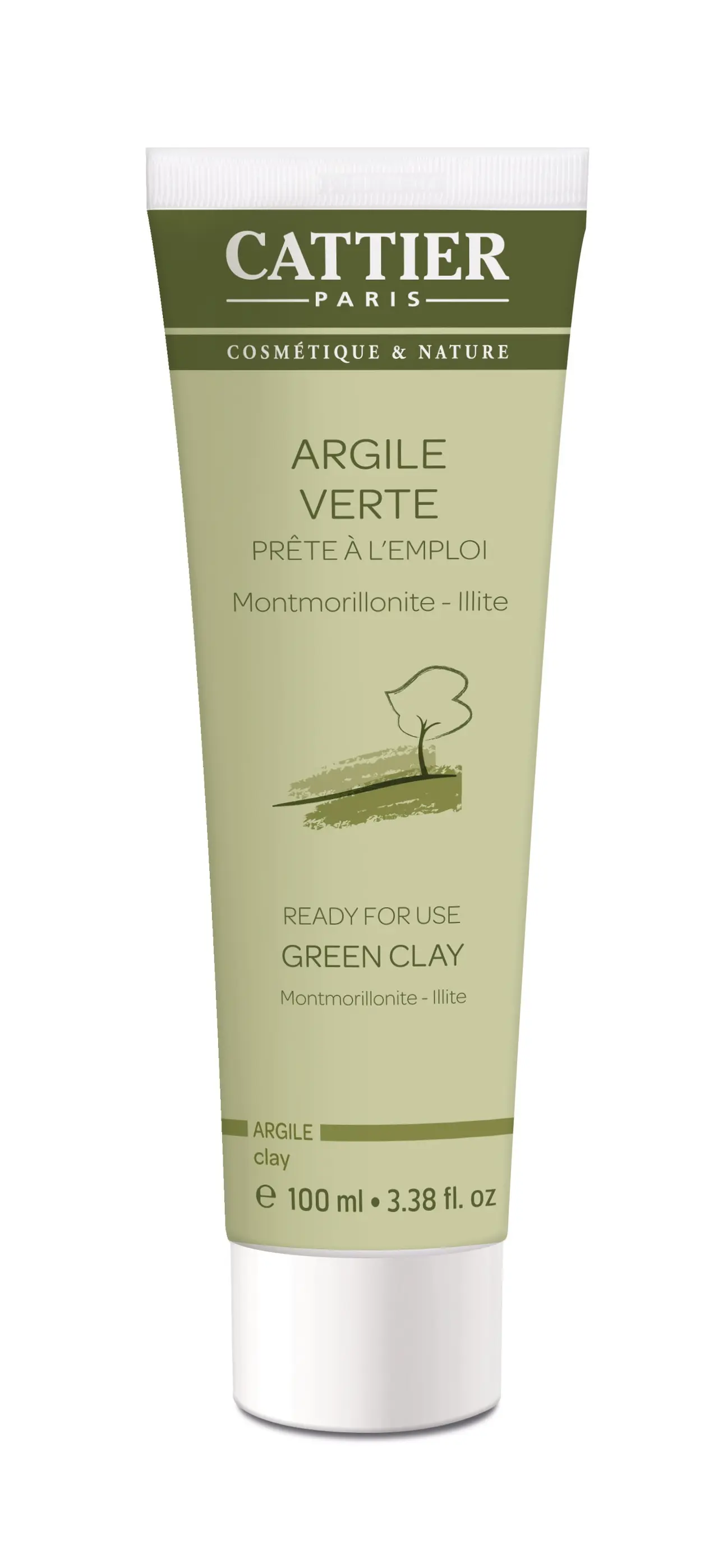 Cattier Argile Tube Mini 100ml - Pharmacie Agnès Praden à Alès