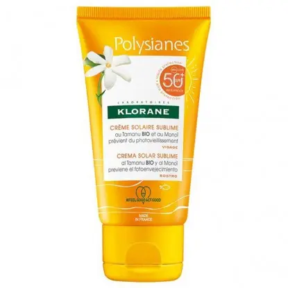 Klorane Polysianes Crème solaire SPF50 - 50ml