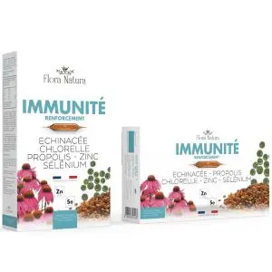 Flora Natura Immunité Renforcement 20 Ampoules