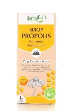 Herbalgem Sirop Propolis Immunité Respiration 150 ml - Pharmacie Agnès Praden à Alès
