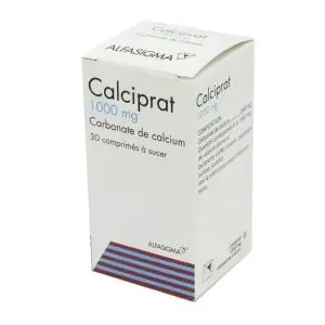 Aflasigma Calciprat 1000mg 30 Comprimés à Sucer - Pharmacie Agnès Praden à Alès