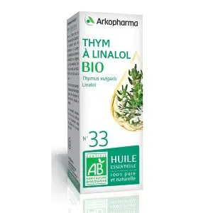 Arkopharma Arkoessentiel Huile Essentielle N°33 Thym A Linalol Bio (thymus Vulgaris) 5ml
