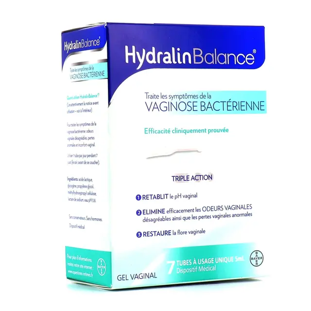 HydralinBalance 7 tubes de 5ml à usage unique
