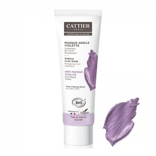 Cattier Masque à l'argile violette 100ml