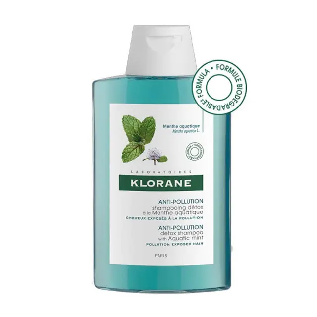 Klorane Shampoing Detox à la Menthe Bio 200ml