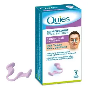 Quies Anti-ronflement Dilatateur Nasal Petit Moyen