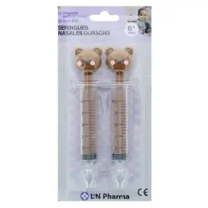 L2N Pharma Seringues Lavage Nasale Oursons x2