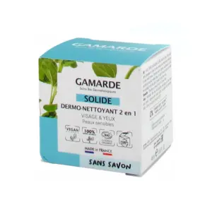 Gamarde Dermo-Nettoyant 2en1 Solide Bio 48 ml