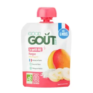 Good Gout Gourde Petit Déj Mangue 70g