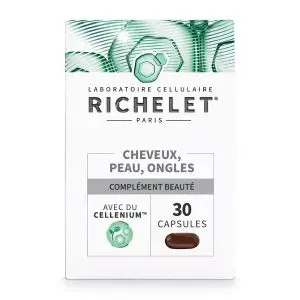Procter & Galbme Richelet Cheveux, Peau, Ongles 30 Comprimés