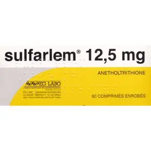 Eg Labo Sulfarlem 12,5 mg 60 Comprimés Enrobés
