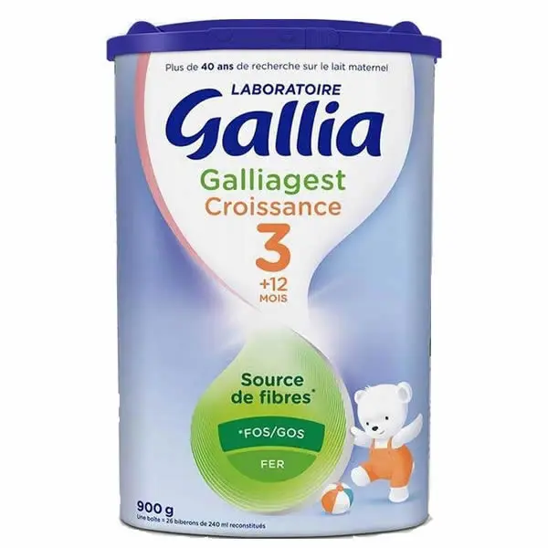 Gallia Galliagest Croissance Lait dès 12 mois 800g