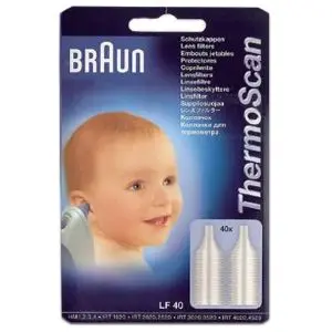 Procter & Gamble Braun Kit D'embouts De Rechange Pour Thermoscan - Kit De 40 Embouts