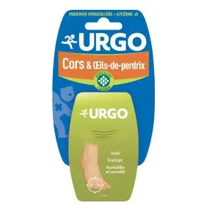 Urgo Cors & Œils-de-Perdrix Pansement Boîte de 5 - Pharmacie Agnès Praden à Alès
