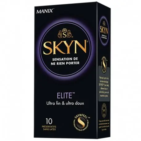 Manix skin elite 10 préservatifs