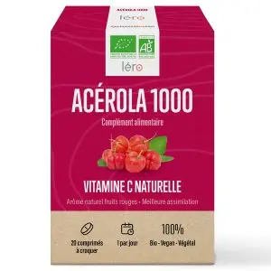 Lero Acérola 1000 20 Comprimés à Croquer