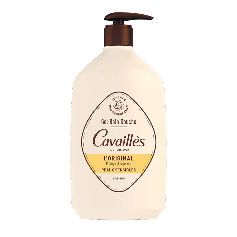 Cavailles Gel Bain Douche L’Original 1L - Pharmacie Agnès Praden à Alès