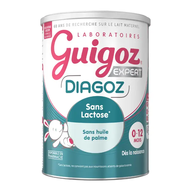 Guigoz Diagoz - Lait Sans Lactose - 400g
