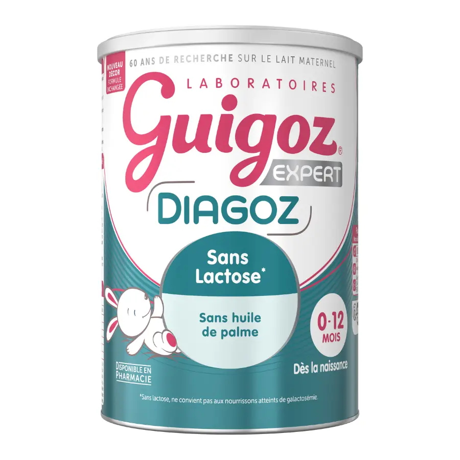 Guigoz Diagoz - Lait Sans Lactose - 400g - Pharmacie Agnès Praden à Alès