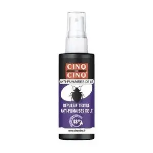 Cinq sur Cinq Spray Répulsif Textile Anti-Punaises de Lit 50ml