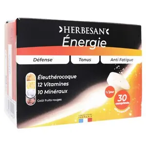 Super Diet Herbesan Complexe Energie 30 Cprs Effervescents - Pharmacie Agnès Praden à Alès