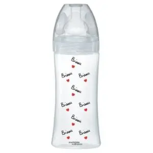 Dodie Biberon Anti-Colique Tétine Plate Débit 3 Mathilde Cabanas 330 ml 