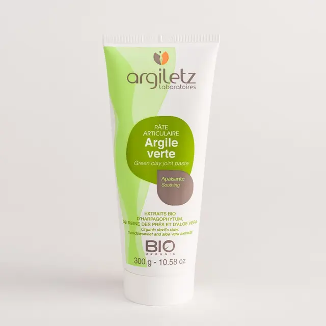 Argiletz Pâte articulaire apaisante argile verte bio 300g
