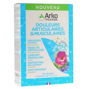 Arkopharma Arkofluides Douleurs Articulaires & Musculaires 20 Ampoules
